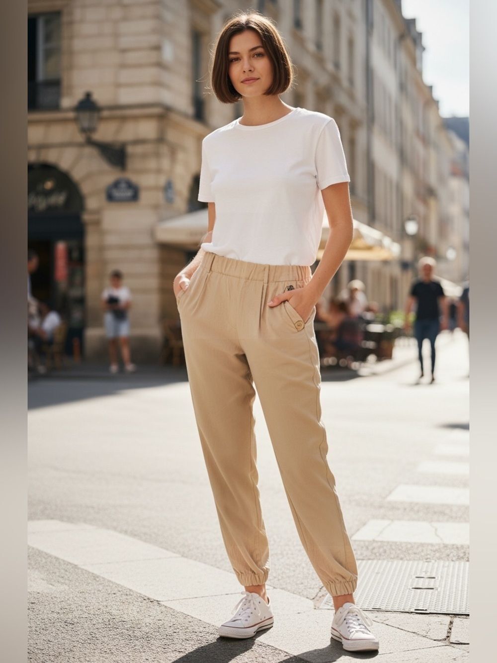 Michael Michael Kors tan joggers pants 4